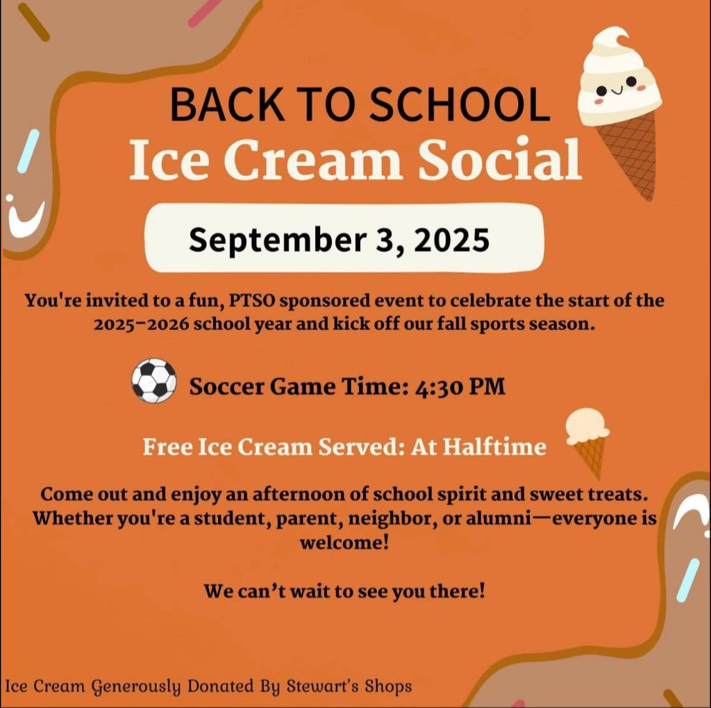 Back to School Ice Cream Social 