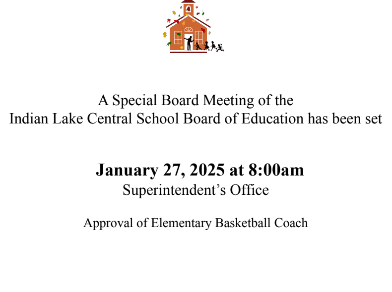Special BOE meeting