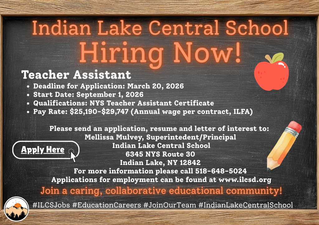 Hiring: Teacher Assistant