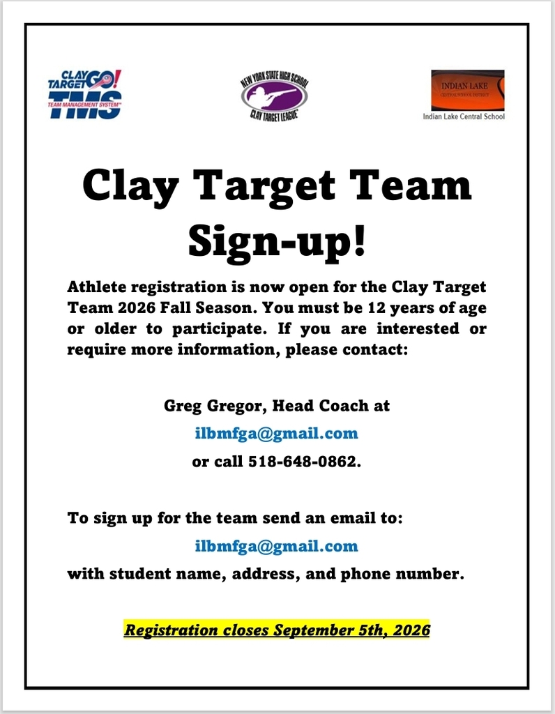 Clay Target Team Sign-Up