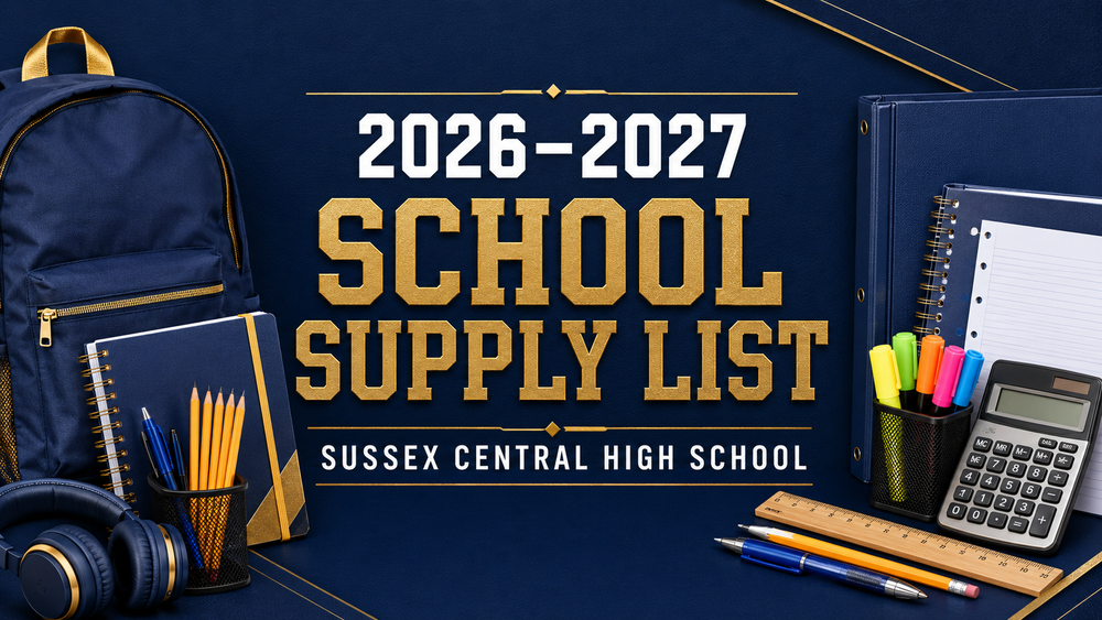 SCHS Supply List