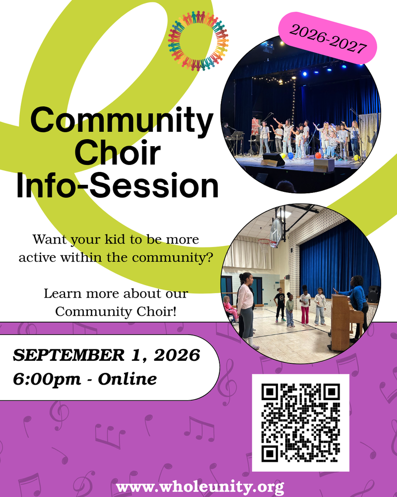 Whole Unity flyer