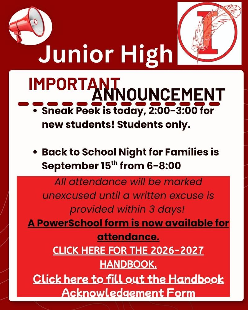 Important Annoucements