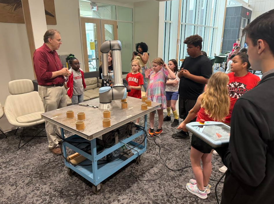 Students from Eisenhower participate in engaging lessons