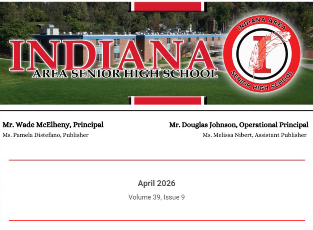 Indiana Area Senior High School Newsletter--April 2026