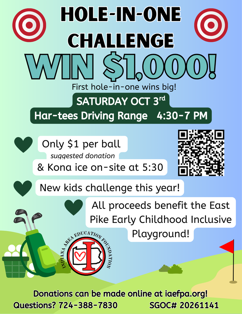 hole-in-one flyer