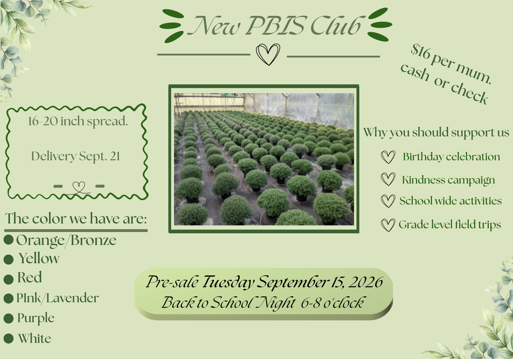 PBIS fundraiser