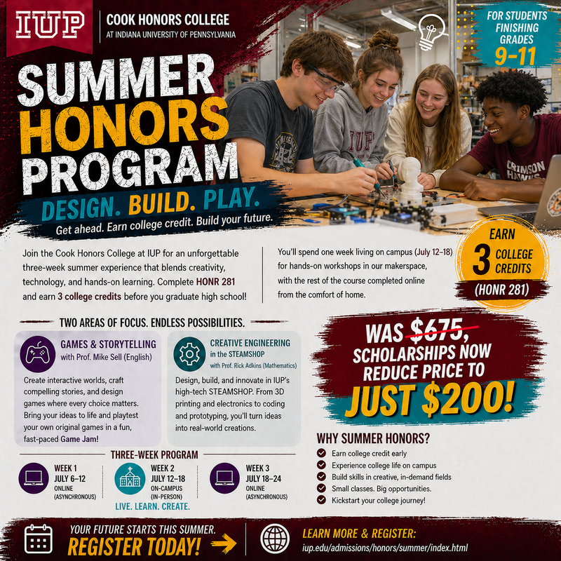 IUP Honors College Program