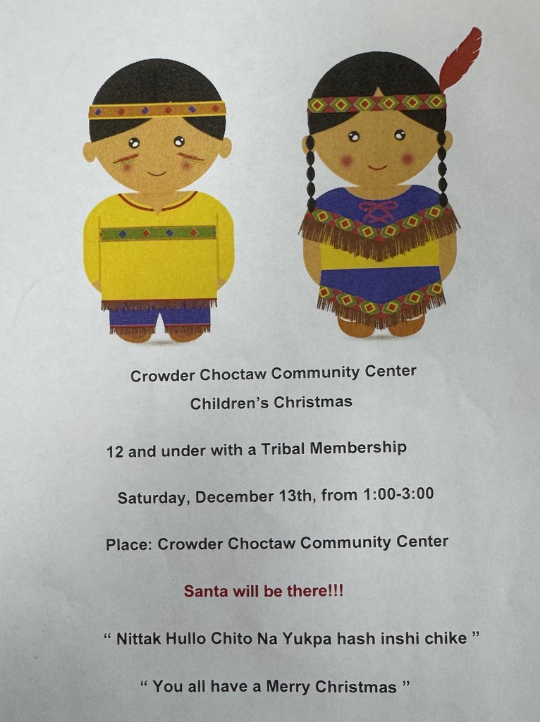 Community center flyer