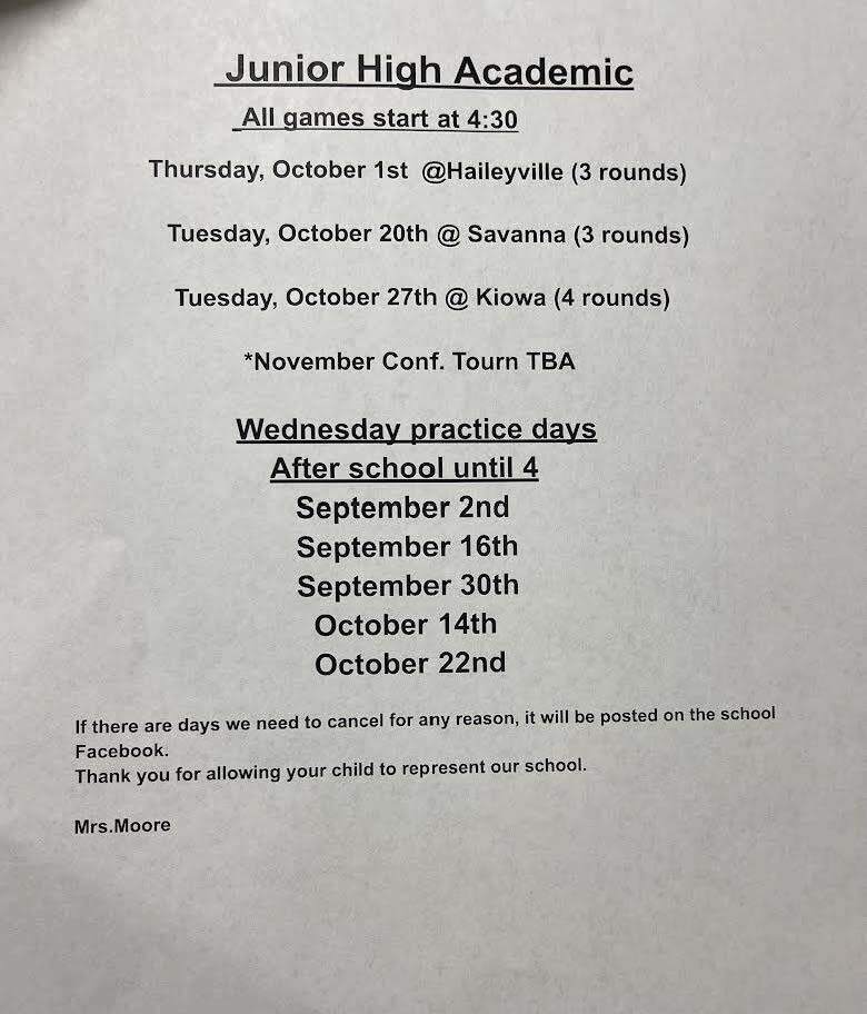 Junior High Academic