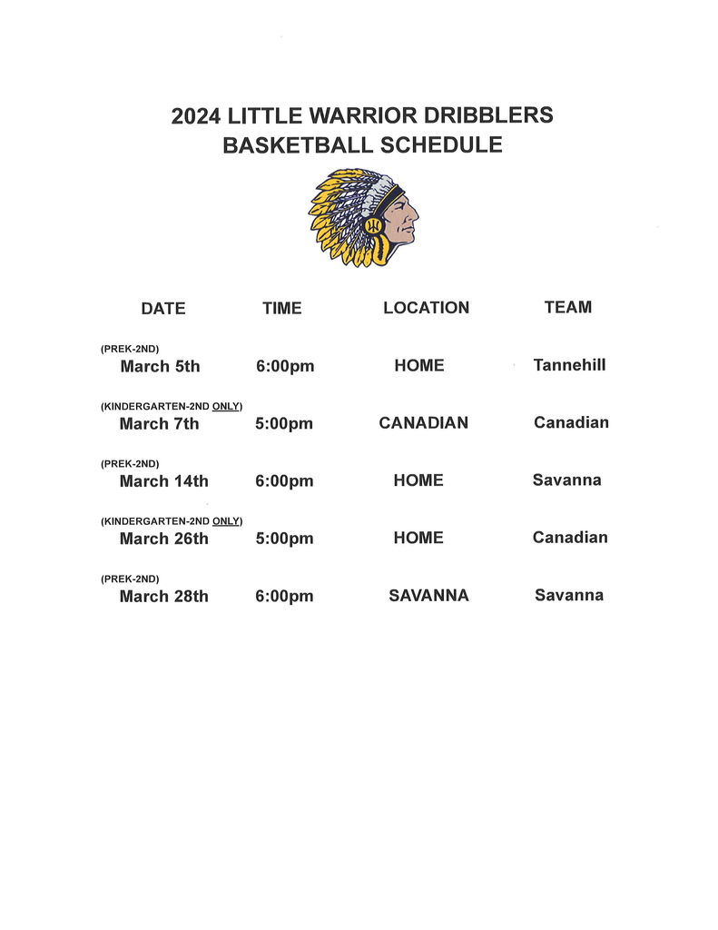 schedule