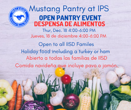 Open Pantry Event this Thursday