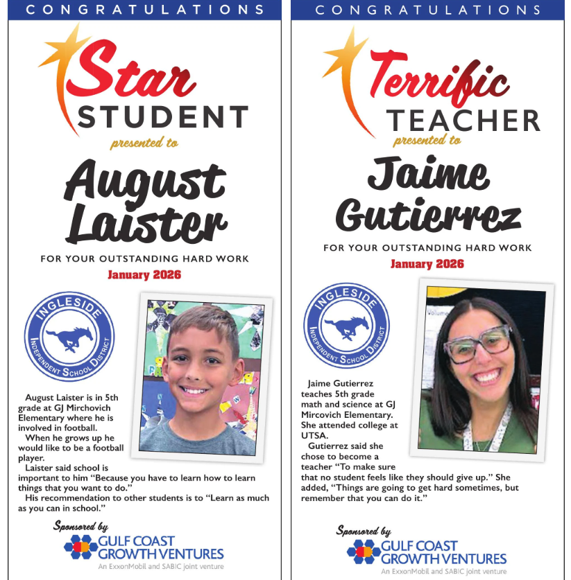 Star Student Terrific Teacher