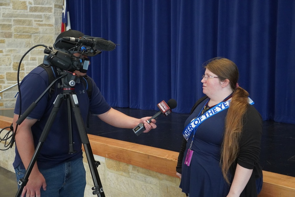 Boyles Getting Interviewed