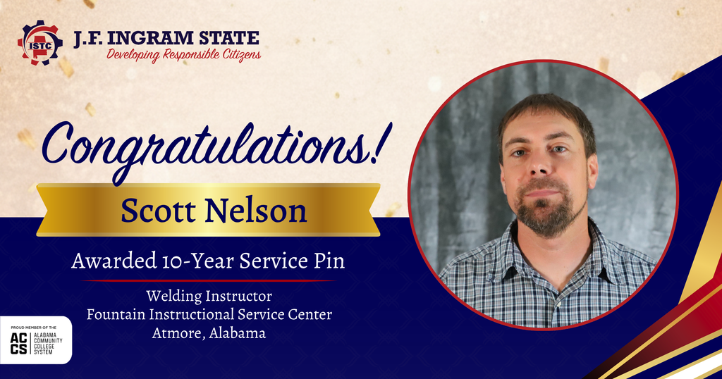 Scott Nelson 3-year pin