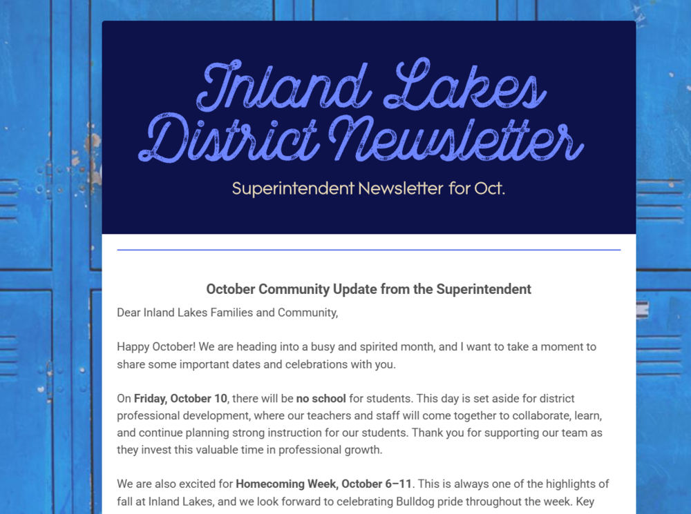 IL District Newsletter for Oct.