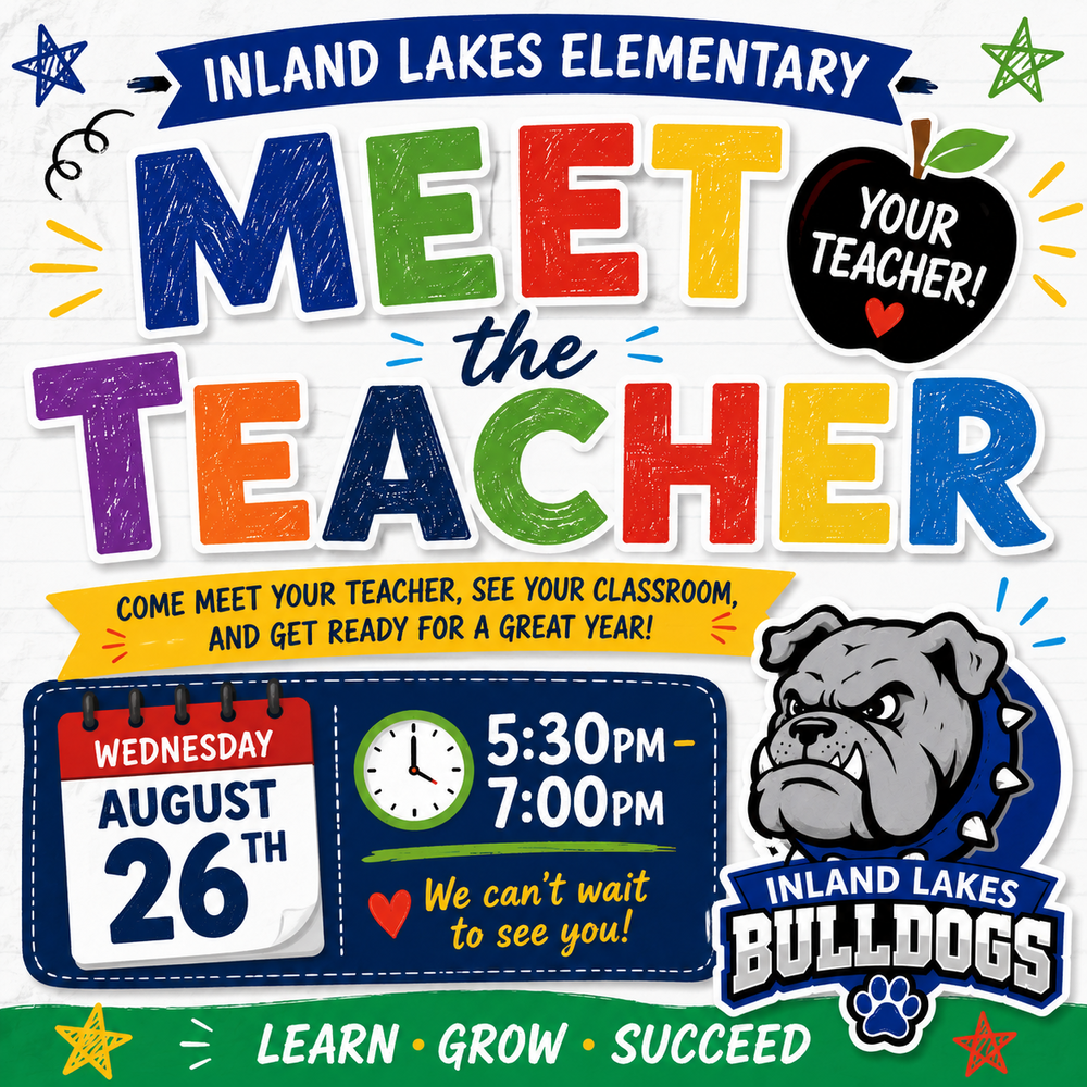 Elementary Meet the Teacher- Wednesday, August 26th