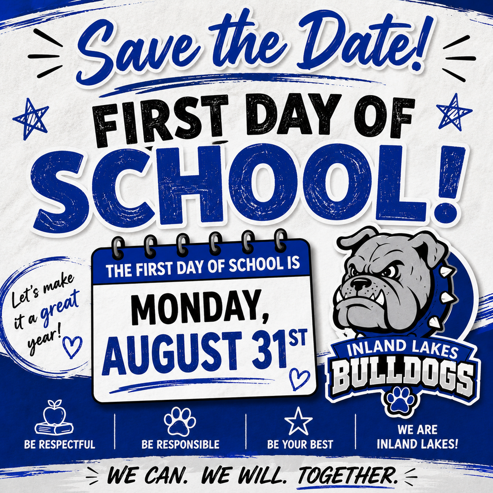 First Day of School - August 31st