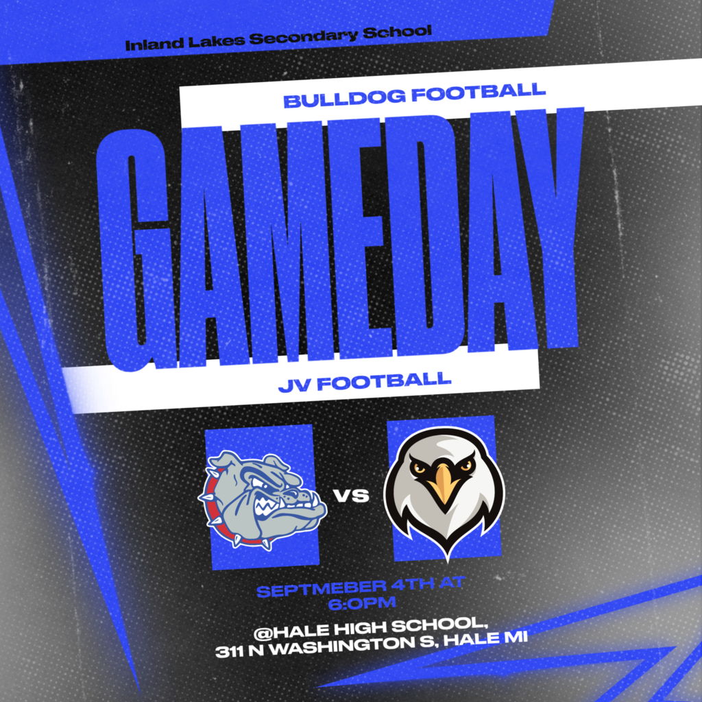 JV Football at Hale today 6pm
