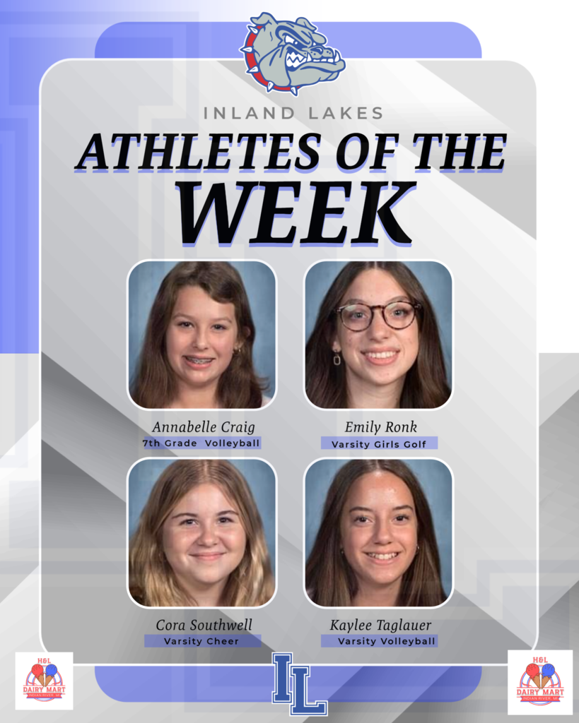 IL Athletes of the Week: Annabell Craig, Emily Ronk, Cora Southwell and Kaylee Taglauer!