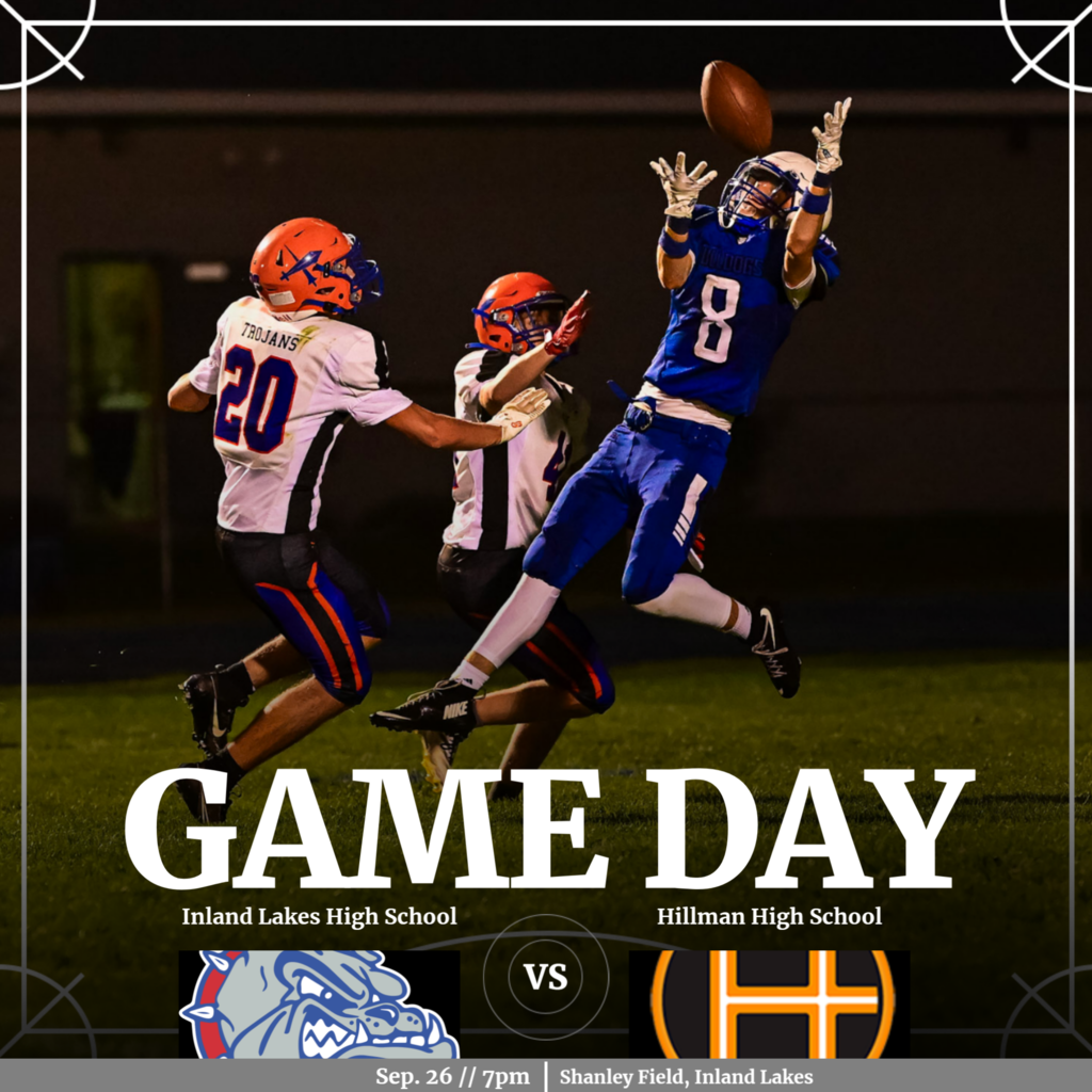Varsity Football home tonight vs Hillman