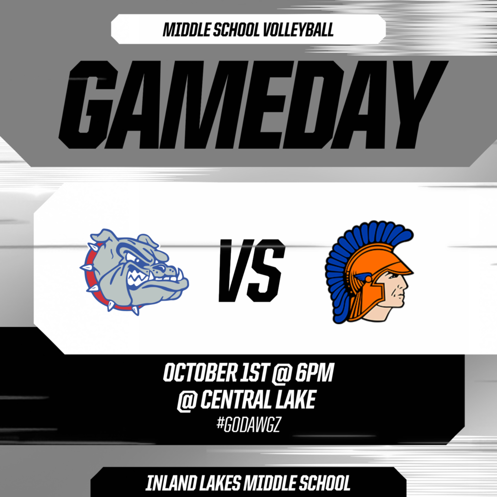 Middle School volleyball @ Celtral Lake