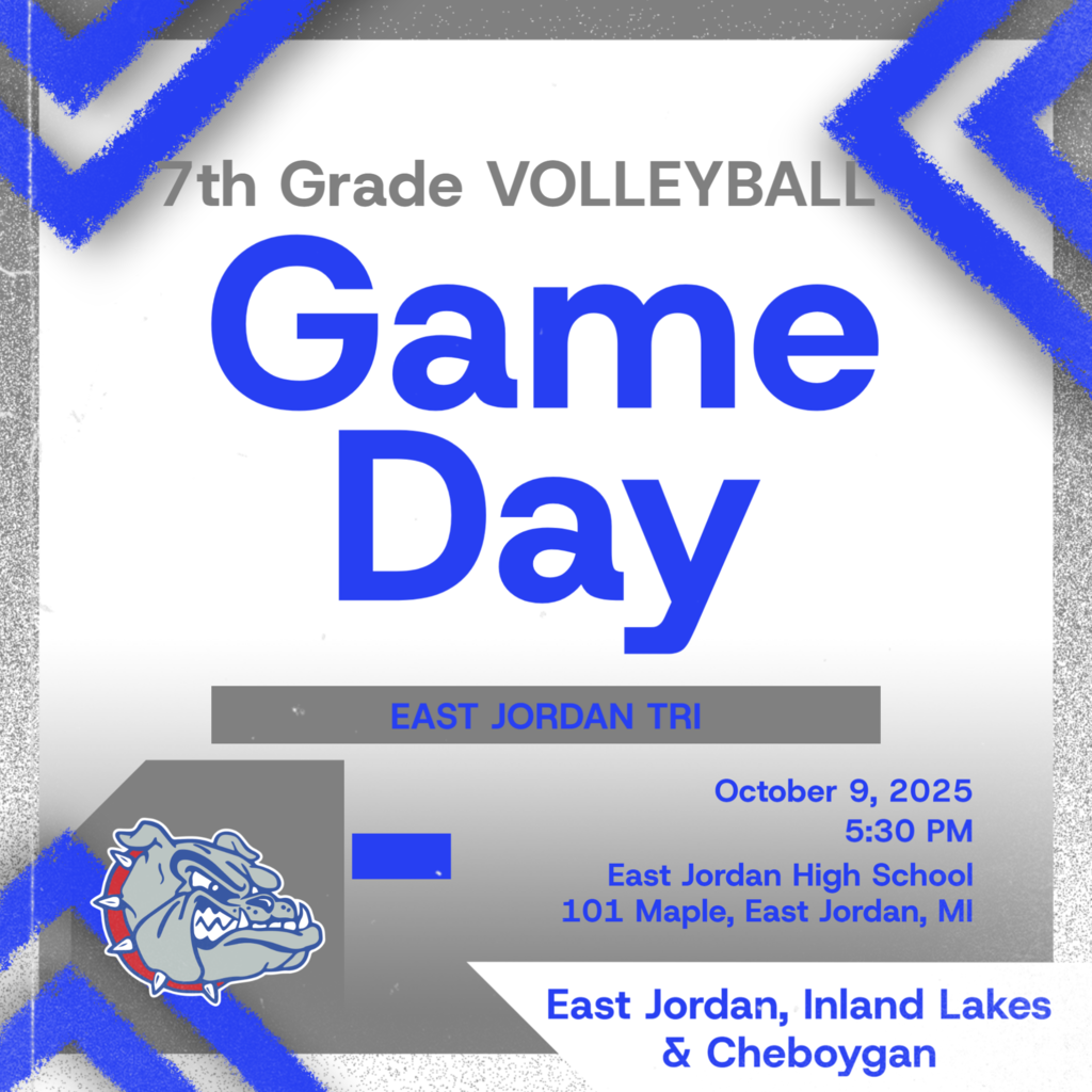 7th grade volleyball at East Jordan