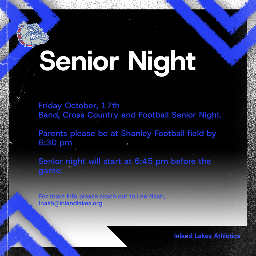 Fall Senior night for Band, XC and football tonight