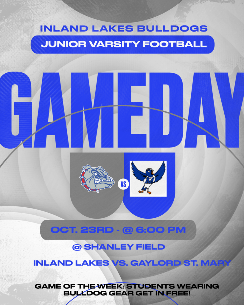 JV Football hoime vs Gaylord St. Marys