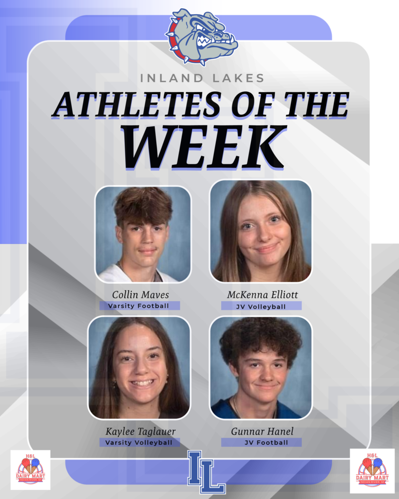 ILS Athletes of the Week: Collin Maves, McKenna Elliott, Kaylee Taglauer, and Gunnar Hanel!