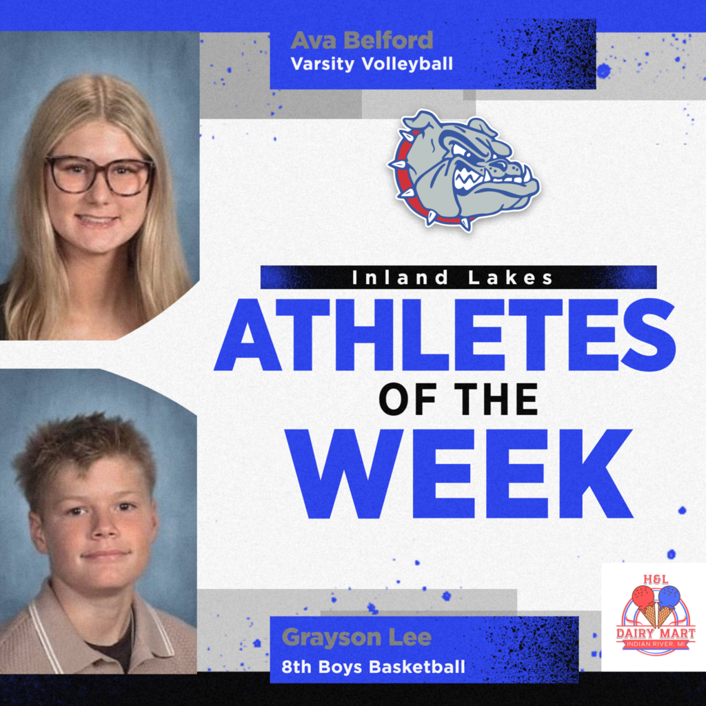 ILS Athletes of the Week: Ava Belford -Varsity Volleyball and Grayson Lee- 8th grade boys basketball.