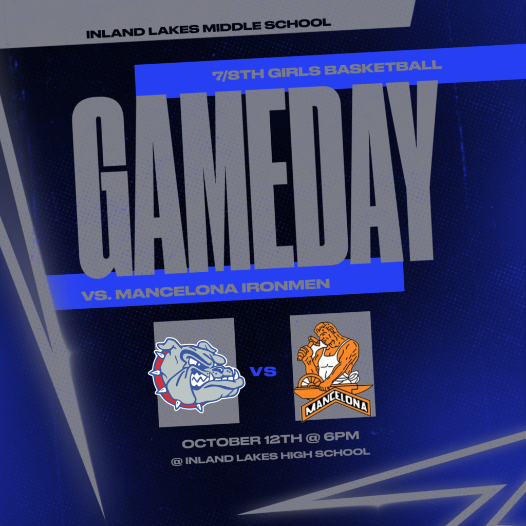 MS GBB home vs Mancelona  tonight 6 pm ILHS gym