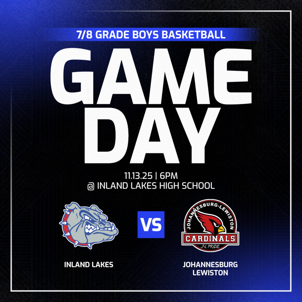 IL 7&8 Boys basketball home vs Johannesburg-Lewiston tonight at 6pm at IL