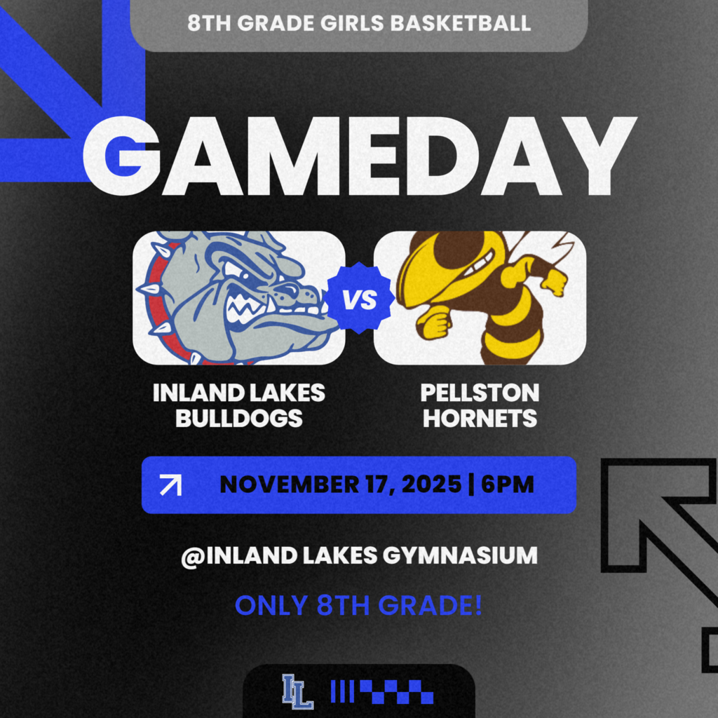 8th grade girls basketball home tonight vs Pellston 6pm