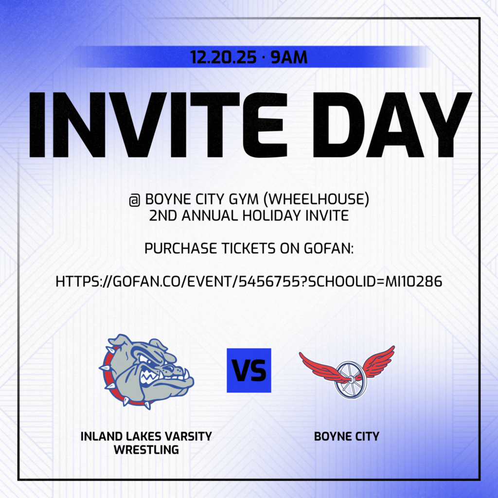 Il Varsity Wrestling at Boyne City Saturday, December 20th, 9am start time