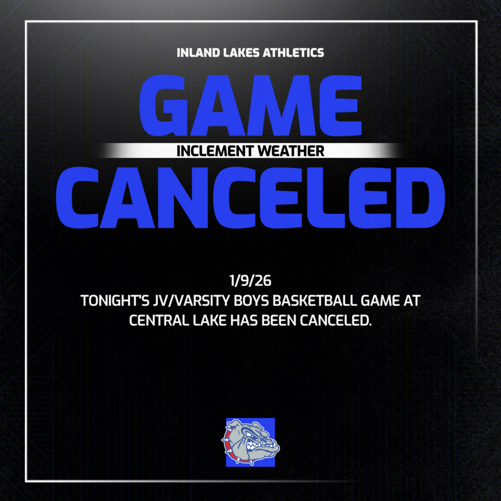 Tonight's game has been cancelled