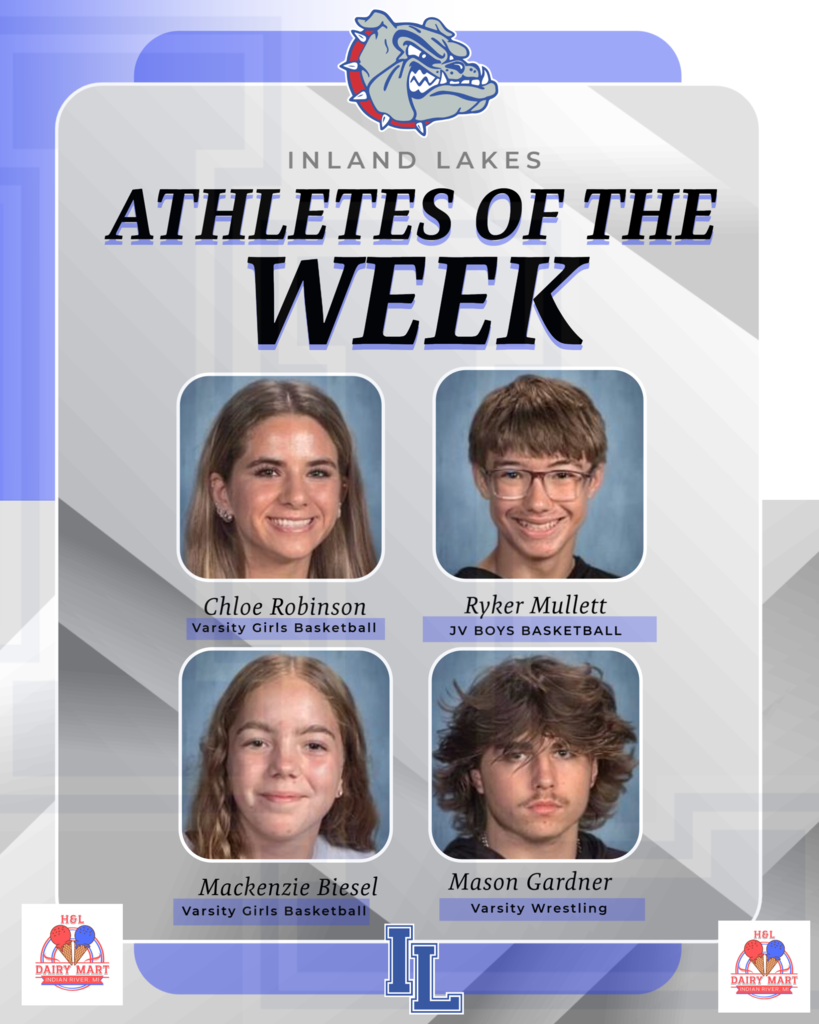 ILS Athletes of the Week: Chloe Robinson, Ryker Mullett, Mackenzie Biesel and Mason Gardner!