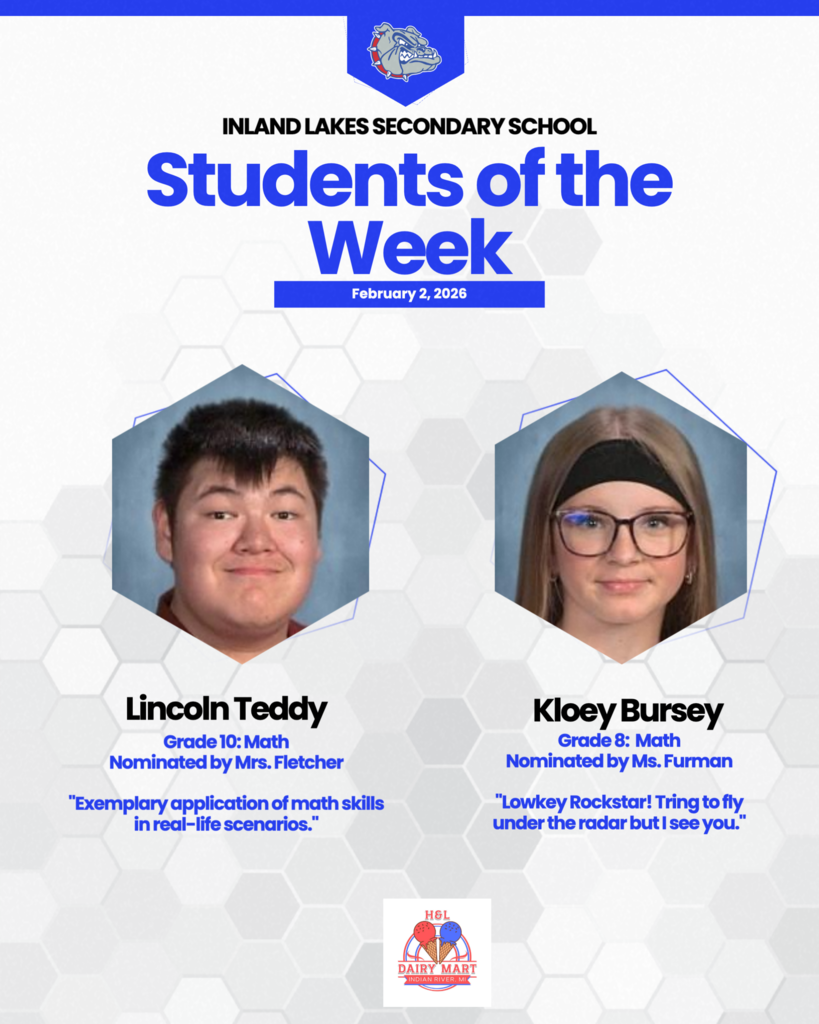 ILS Students of the Week: Lincoln Teddy and Kloey Bursey