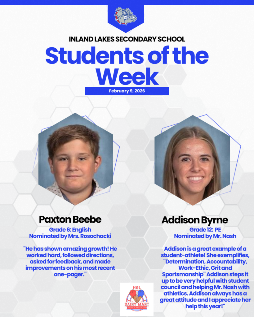ILS Students of the Week: Paxton Beebe and Addison Byrne