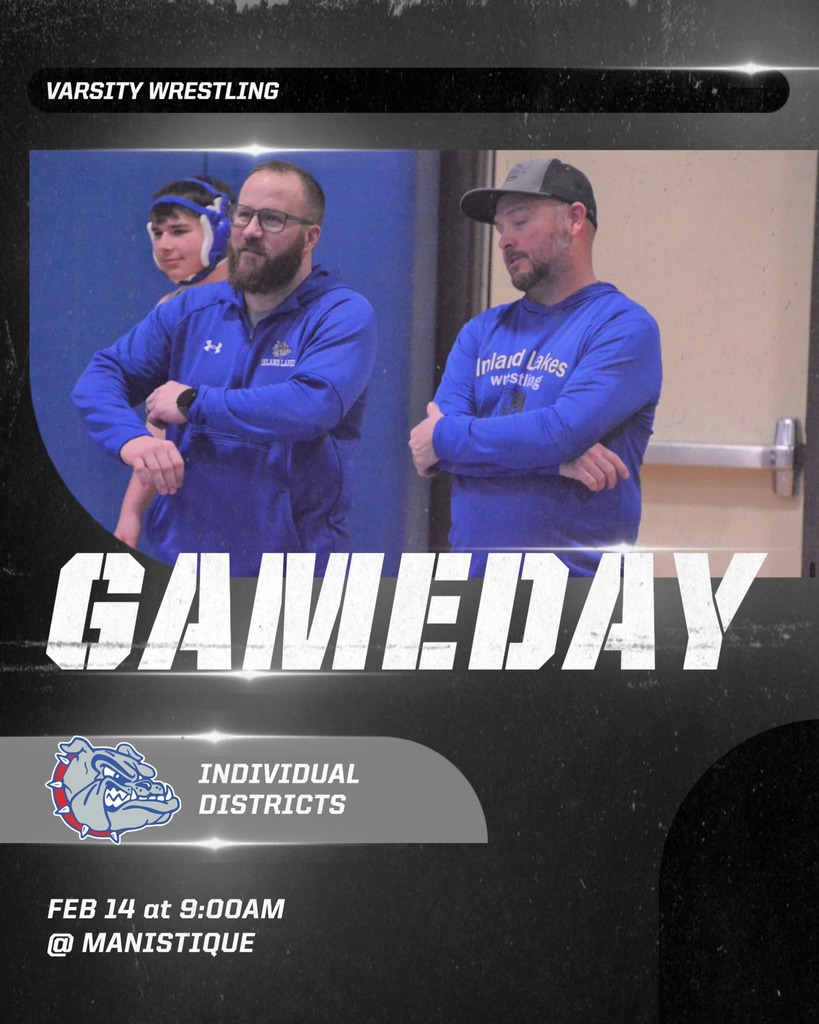 Individual districts wrestling @ Manitstique today
