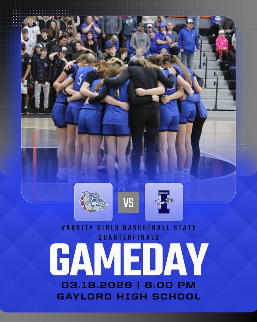 girls bball quarterfinals at gaylord high school