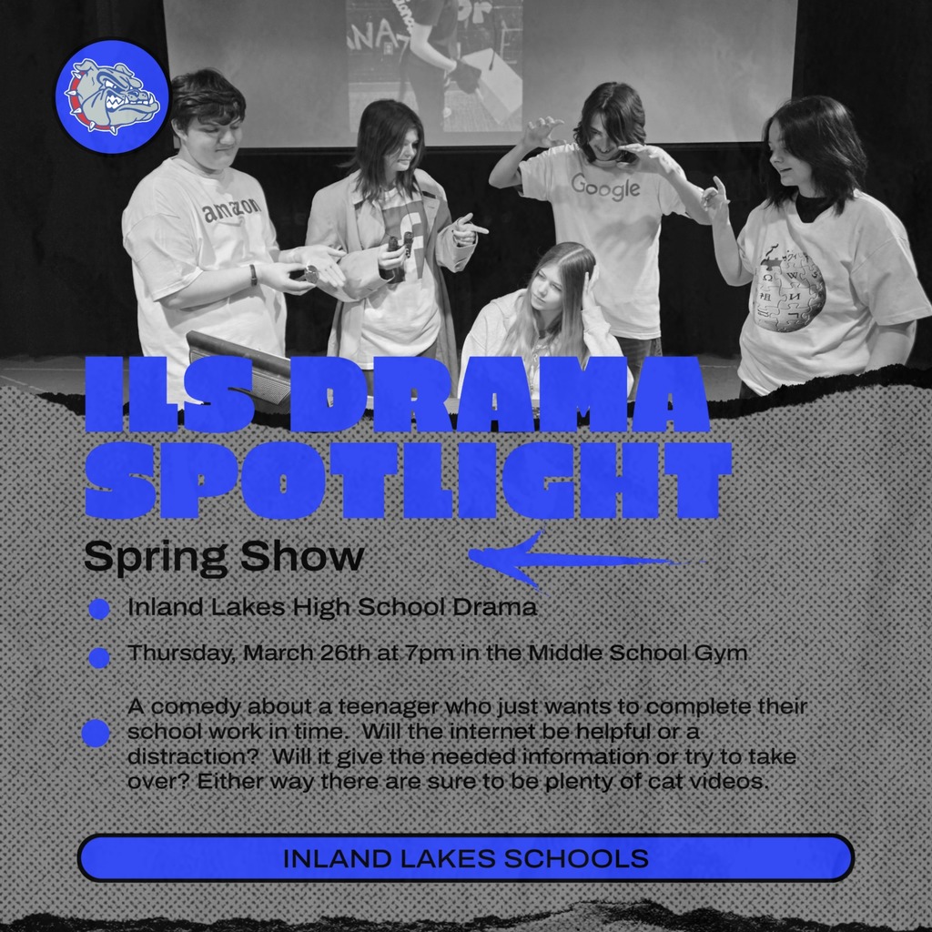 Inland Lakes Spring Drama plat Thursday at 7pm