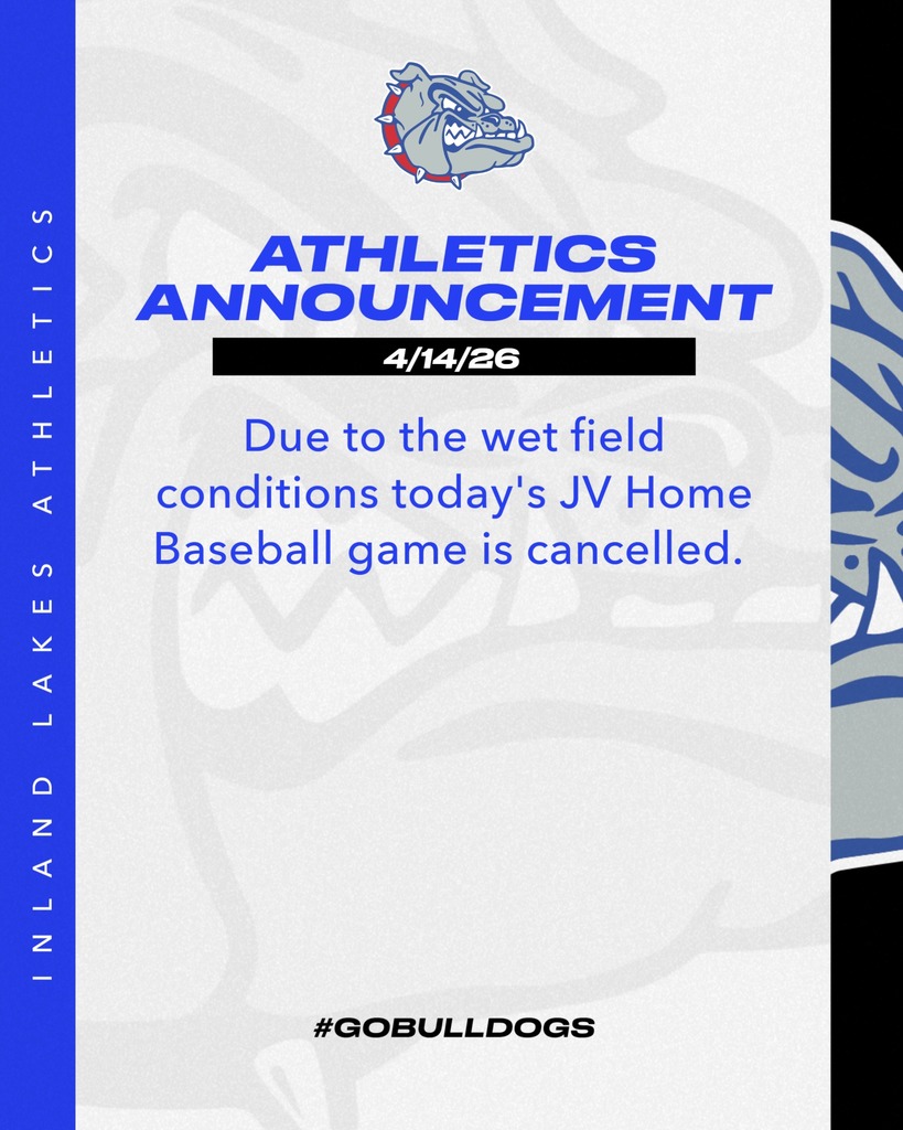 Todays home JV baseball game has been cancelled