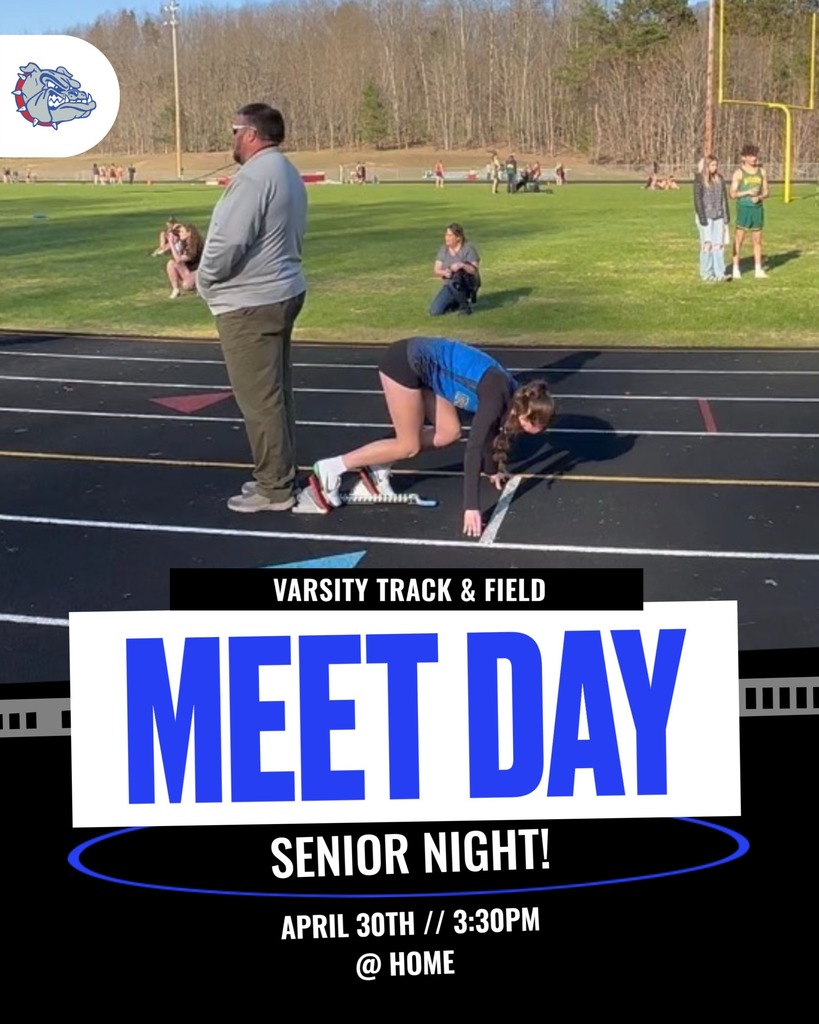 IL Varsity Track home today at 3:30 