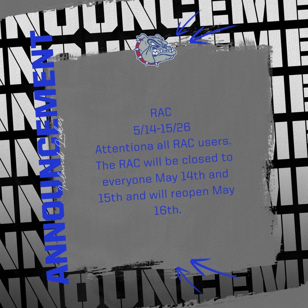 RAC closed Thursday and Friday