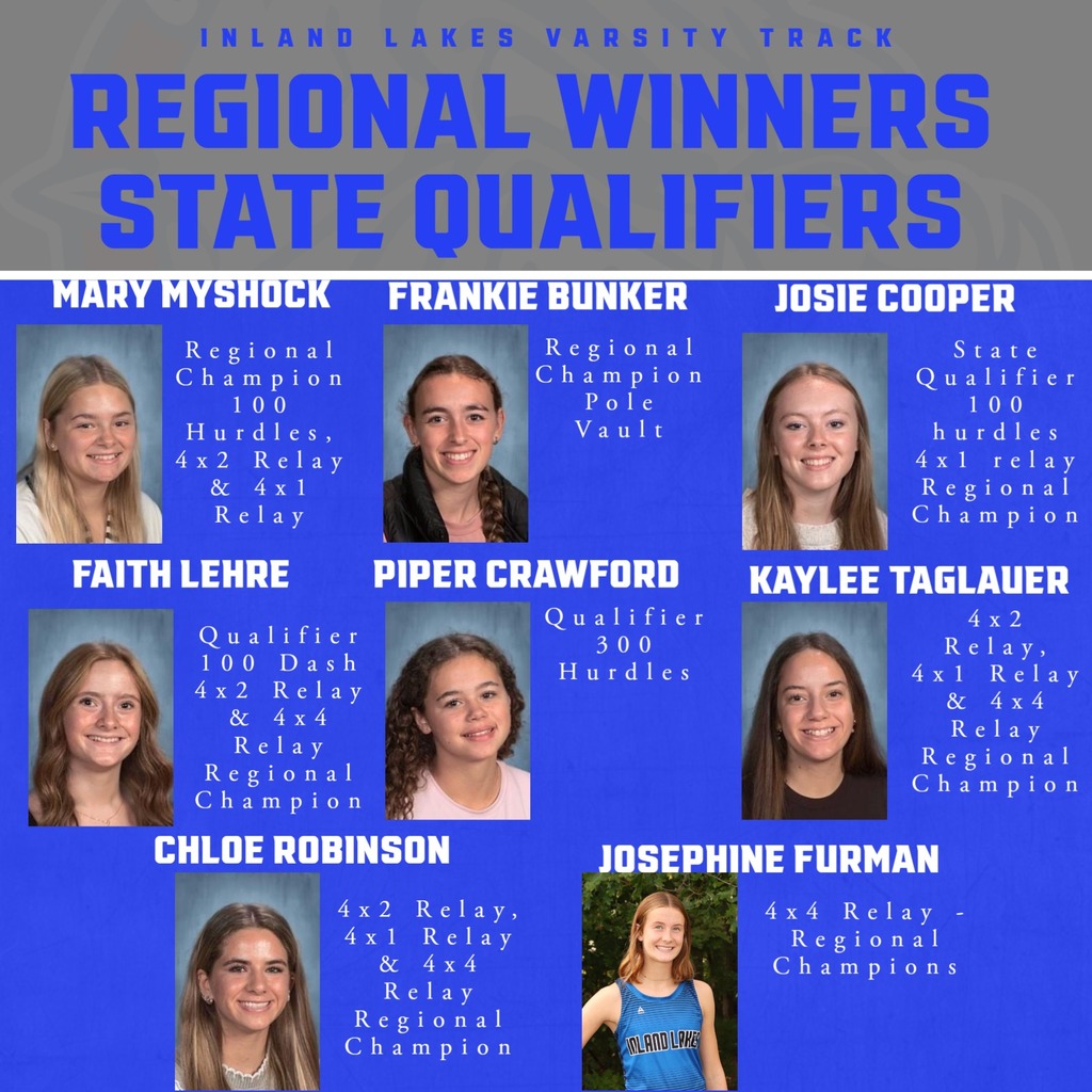 Varsity Girls Track State Qualifiers