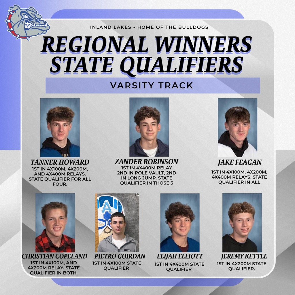 Boys Varsity Track Qualifiers