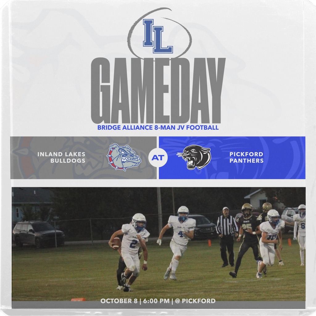 Bulldog JV football visits Pickford tonight. Kickoff at 6pm!