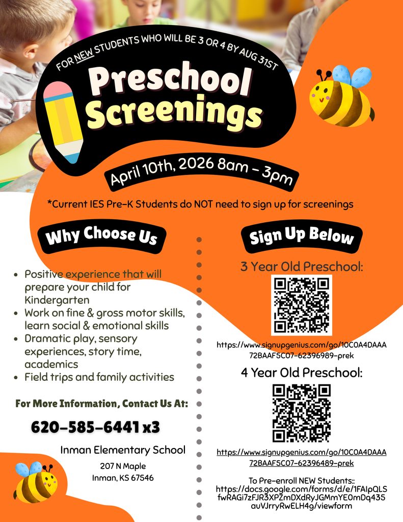 pre k screenings 