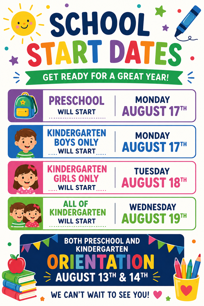 back to school dates